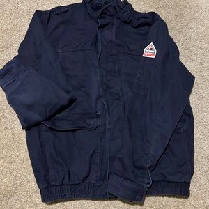 Bulwark Fr Men's Navy Military Jacket
